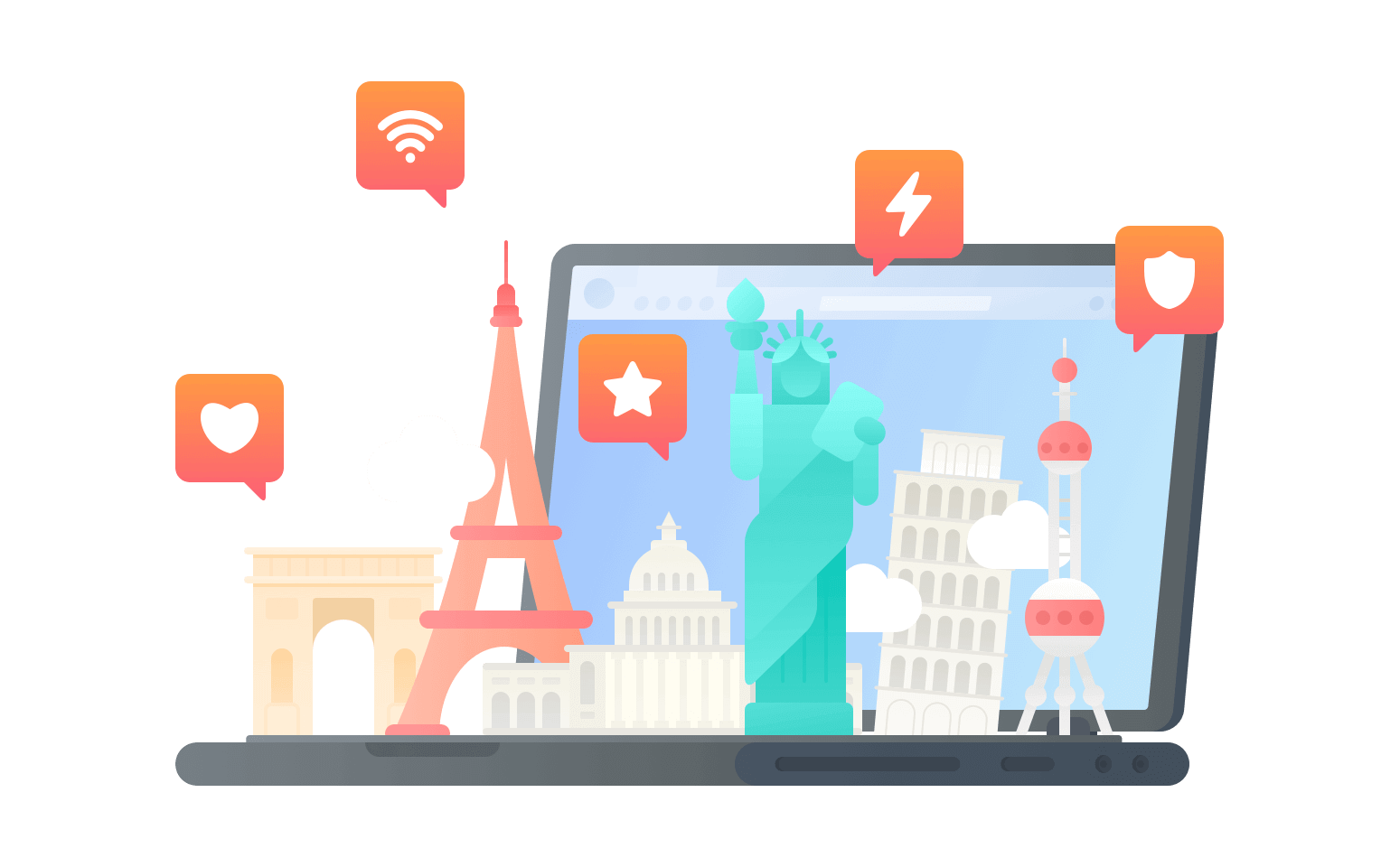 在阿尔及利亚连接到中国的软件 - 翻回VPN